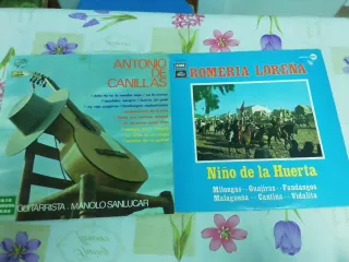Discos vinilo Antonio de Canillas y Niño de la Hue