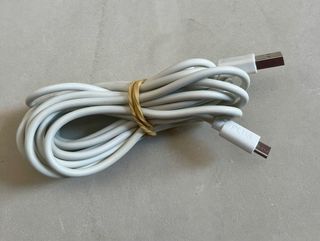 Cable micro USB 3m blanco