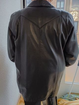 Chaquetón de piel Zerimar auténtico