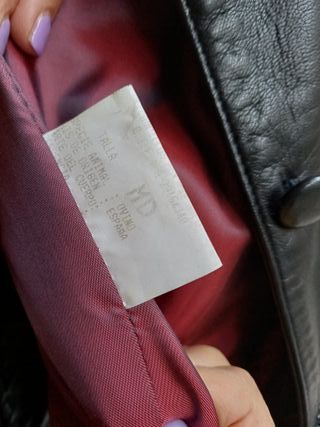 Chaquetón de piel Zerimar auténtico