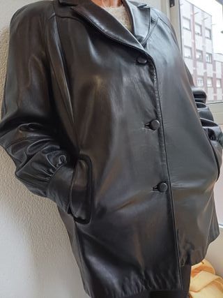 Chaquetón de piel Zerimar auténtico