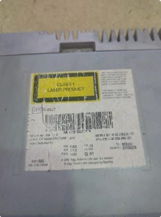 SISTEMA AUDIO / RADIO CD MERCEDES-BENZ SPRINTER II CAMIÓN DOKA