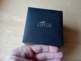 Caja Reloj Lotus Negra