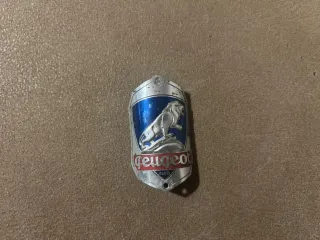 Lote 3 Chapas placas  Peugeot