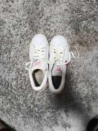 Nike Wimbledon Blancas Logo Rosa