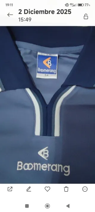 Conjunto deportivo hombre Boomeran (Corte Ingles)