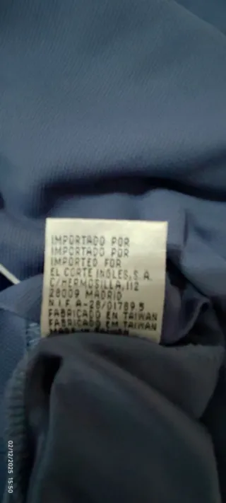 Conjunto deportivo hombre Boomeran (Corte Ingles)