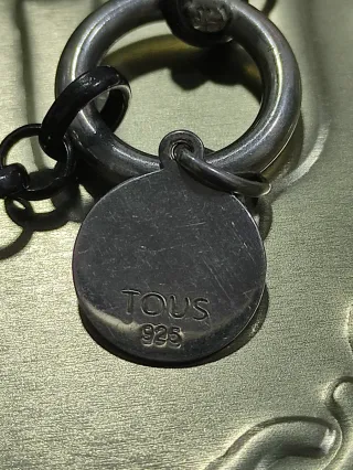 Pulsera Tous Aro Hold Plata y Colgante