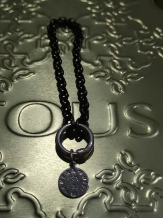 Pulsera Tous Aro Hold Plata y Colgante
