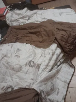 Copridivano trapunta beige/marrone prezzi distinti