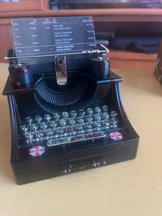 Réplica Máquina Escribir Resident Evil