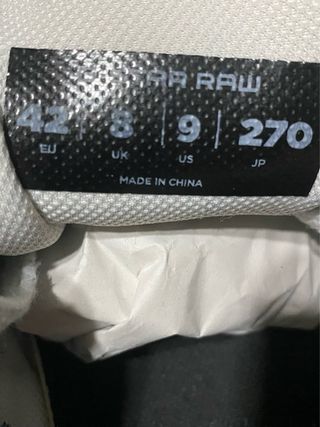 Zapatillas G-Star RAW Blancas y Grises