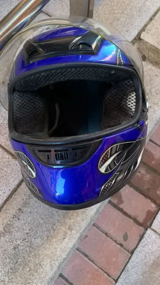 Casco integral de moto Nitro Racing talla S