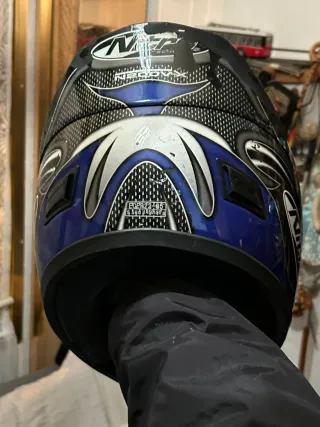 Casco integral de moto Nitro Racing talla S