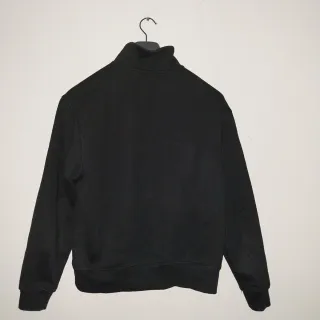 Sudadera ZARA Negra Cremallera