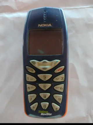 Teléfono Móvil Nokia Movistar Azul/Naranja