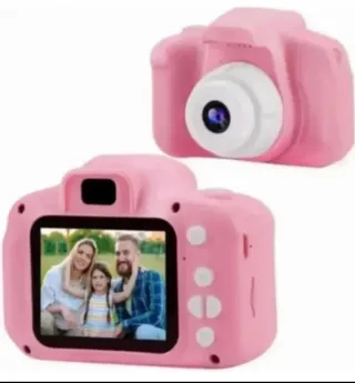 Cámara Digital Rosa para Niñas