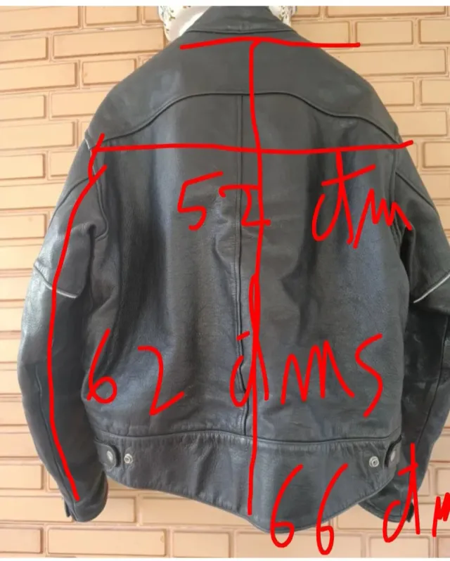 Chaqueta de moto Helton's Negra .