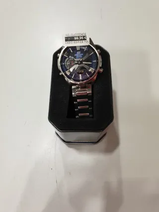 Reloj Casio Edifice Tour Azul/Plata
