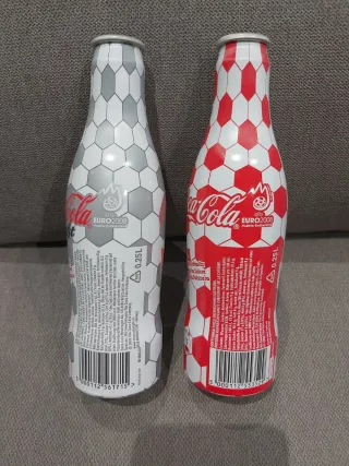 Bottiglie Coca-Cola Light e Rossa (vuote)