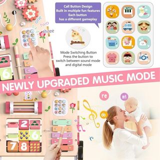 NUEVO! Andador de madera para bebés con ruedas