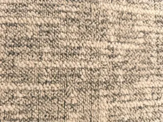 Alfombra rectangular gris