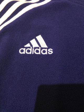 Chaqueta Polar Adidas M.Crem Azul XXL Ref-57500