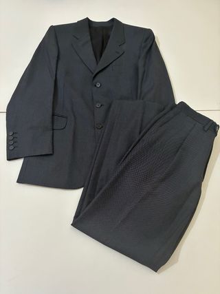 Traje completo americana y pantalón azul marino