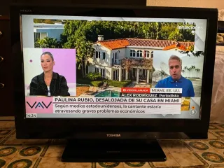 Televisión Toshiba LCD como nuevo