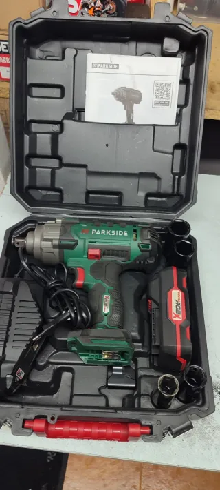 Pistola de impacto Parkside 20V