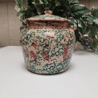 Antica Lievitiera Primi del '900 Vaso Contenitore