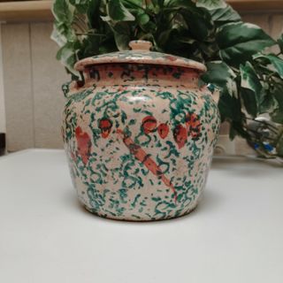 Antica Lievitiera Primi del '900 Vaso Contenitore