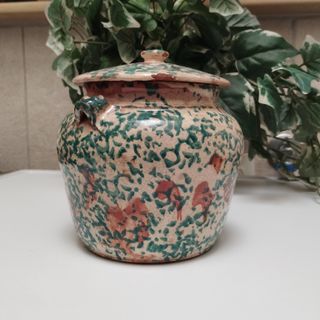 Antica Lievitiera Primi del '900 Vaso Contenitore