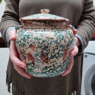 Antica Lievitiera Primi del '900 Vaso Contenitore