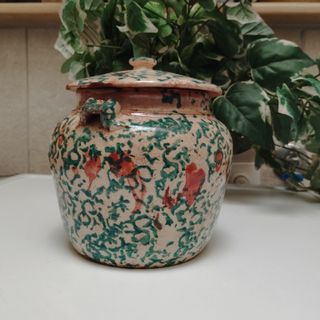 Antica Lievitiera Primi del '900 Vaso Contenitore