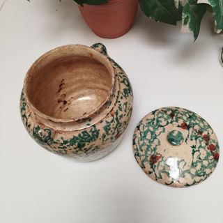 Antica Lievitiera Primi del '900 Vaso Contenitore