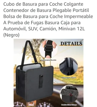 Cubo Basura Coche Colgante Newellsail