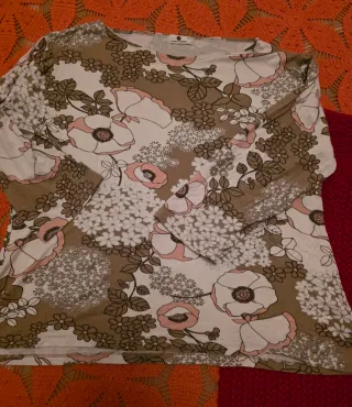 Camiseta Punto Roma floral M/38/10