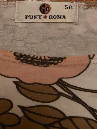 Camiseta Punto Roma floral M/38/10