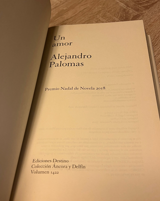 Un amor: Premio Nadal de Novela 2018 (Spanish E...