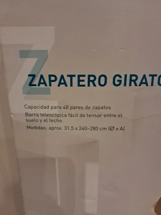 Zapatero Vertical Giratorio Livarno Living