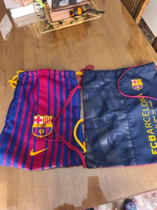 Lote 2 Mochilas FC Barcelona