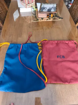 Lote 2 Mochilas FC Barcelona