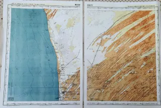 Mapas Mauritania Costa escala 1/200.000 impreso