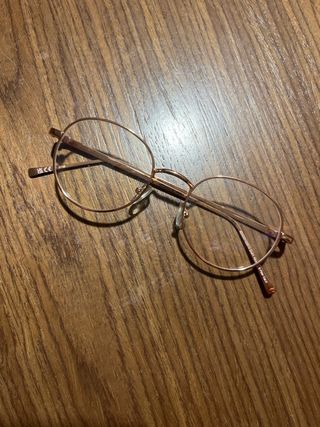 Gafas Protección Luz Azul Doradas