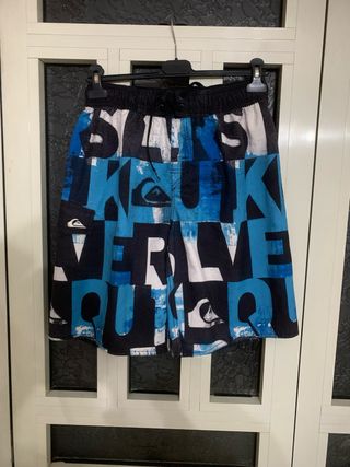 Costume Quiksilver uomo nero/blu