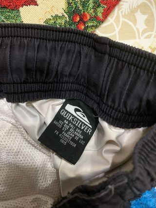 Costume Quiksilver uomo nero/blu