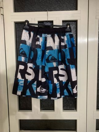 Costume Quiksilver uomo nero/blu