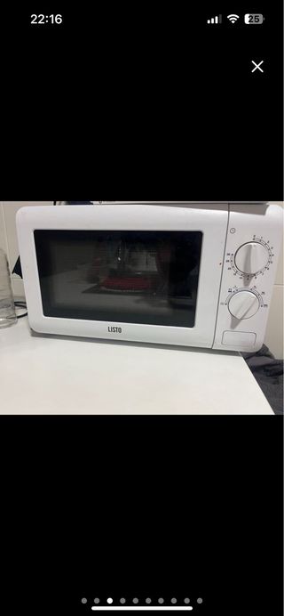 Microondas LISTO blanco