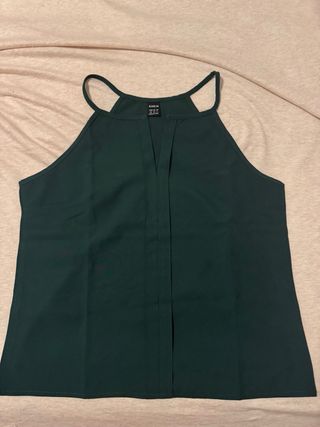 Top SHEIN verde talla XS